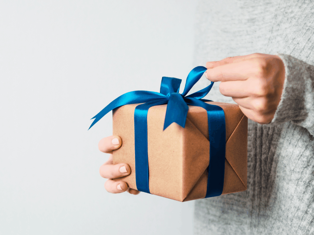 a present protected with insurance for holiday gifts