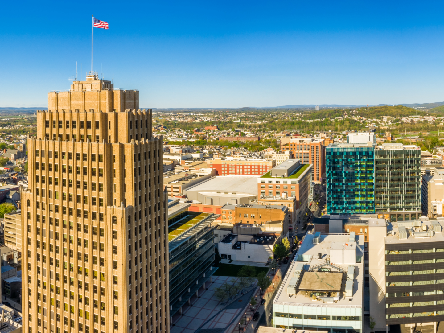 an image of allentown where quaint oak insurance serves as an insurance agency allentown pa